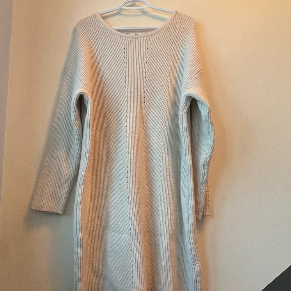 Halston knit sweater dress